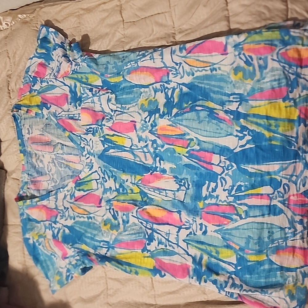 Lilly Pulitzer V-Neck Tee